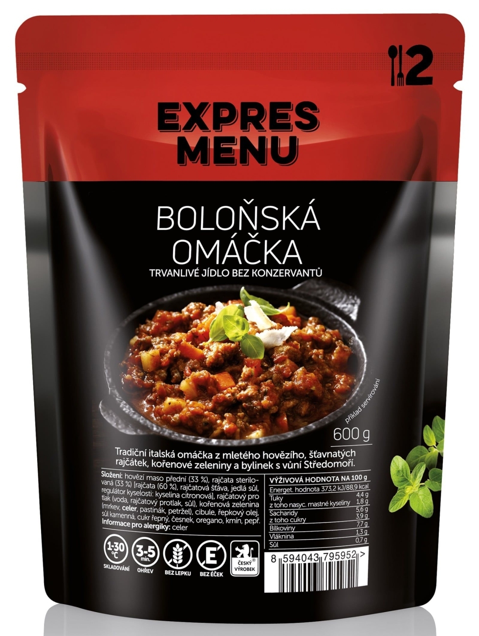 Boloňská omáčka 600 g