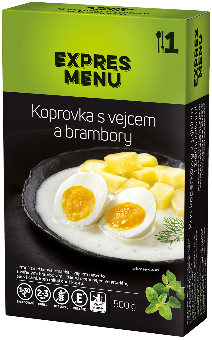 KM Koprovka s vejcem a bramborem 400 g