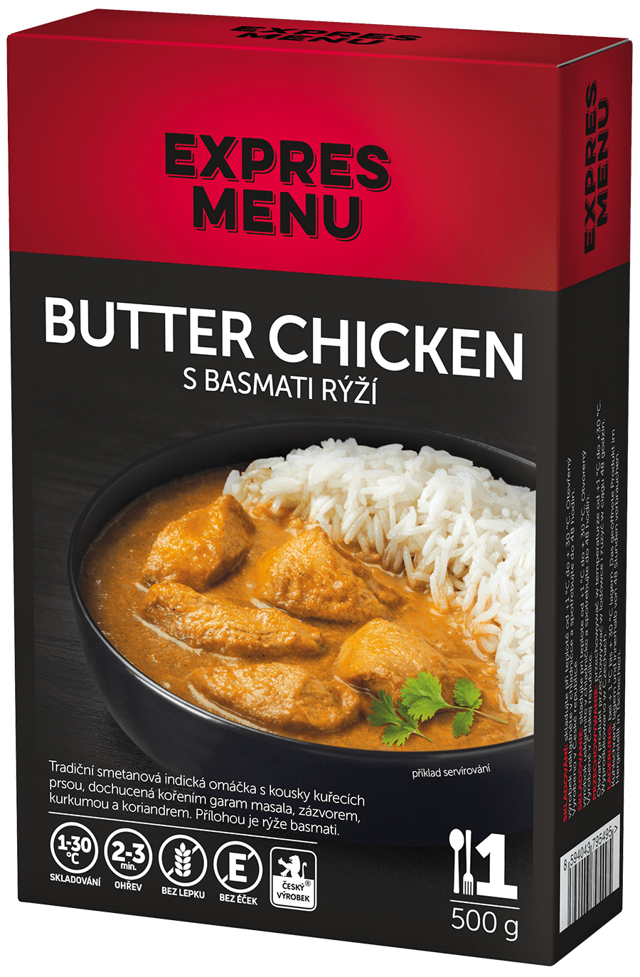 KM Butter chicken s basmati rýží