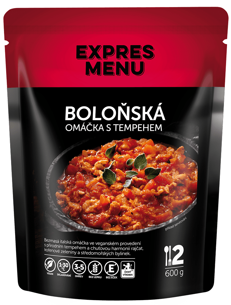 EXPRES MENU Boloňská omáčka s tempehem