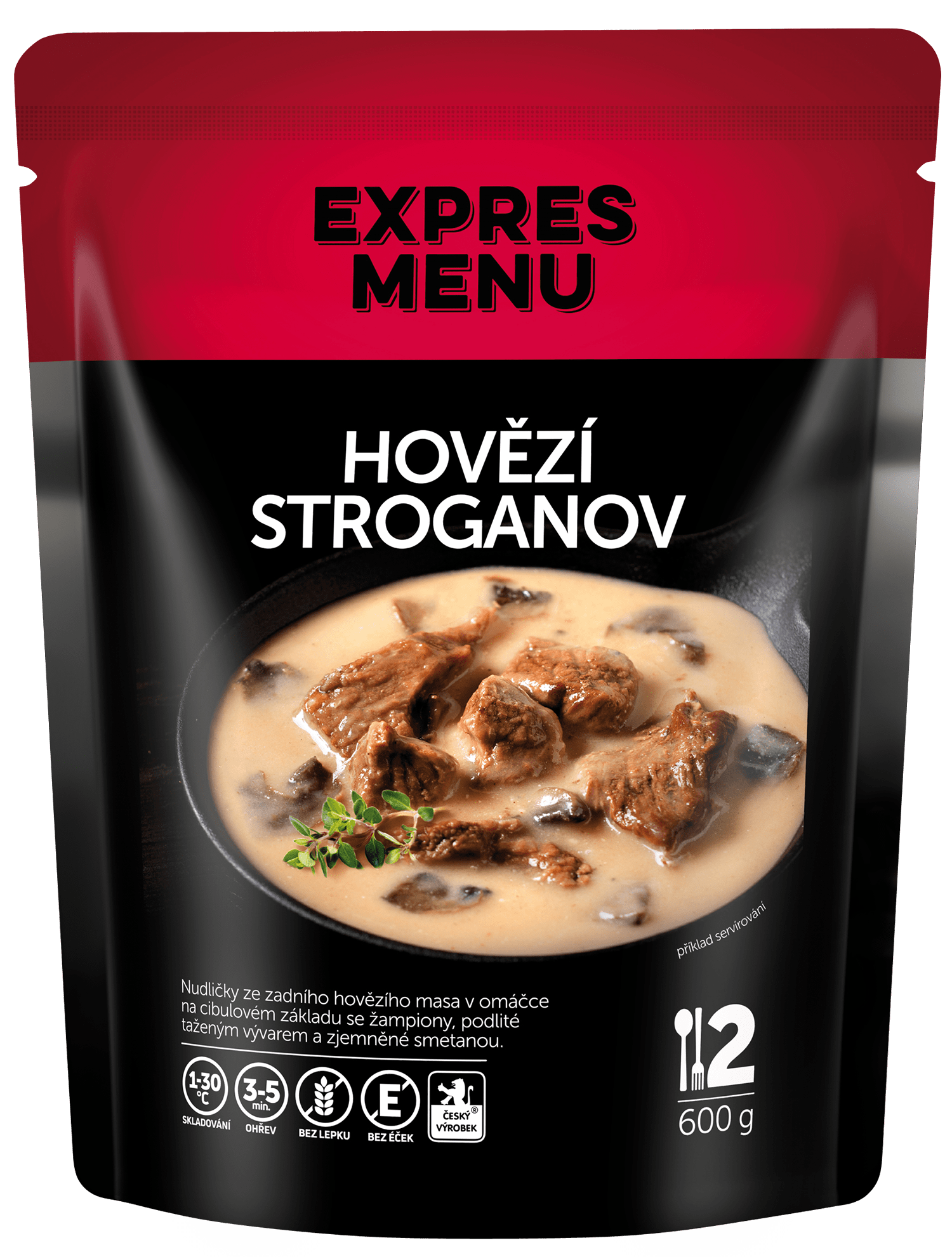 Hovězí Stroganov 600 g