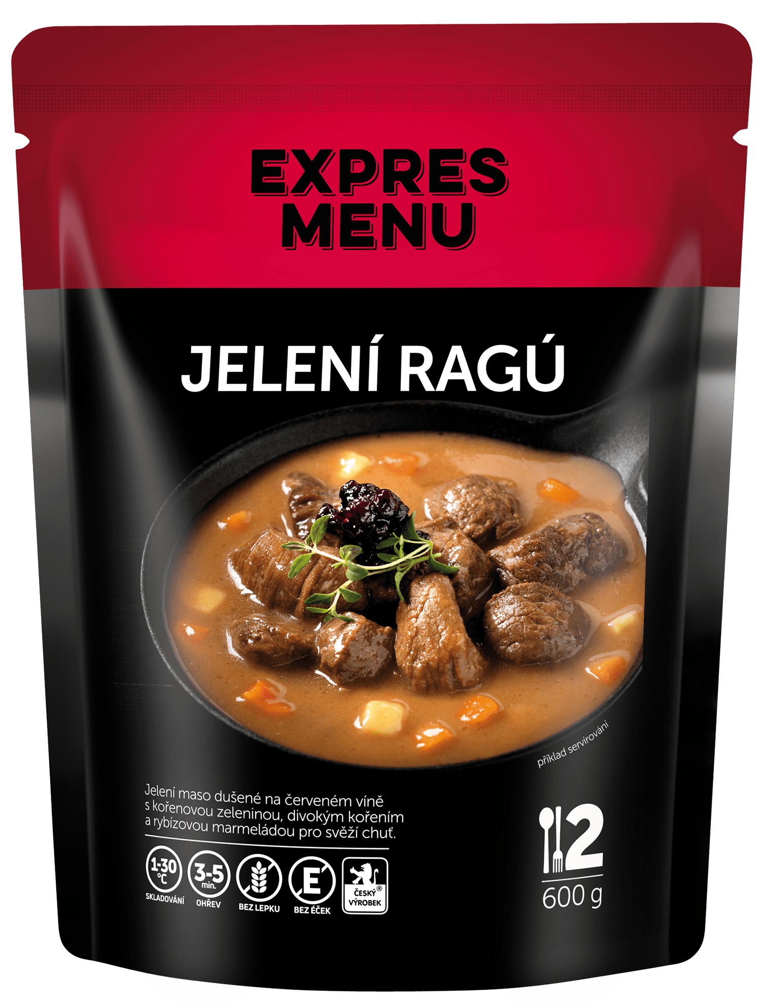 Jelení ragú 600 g