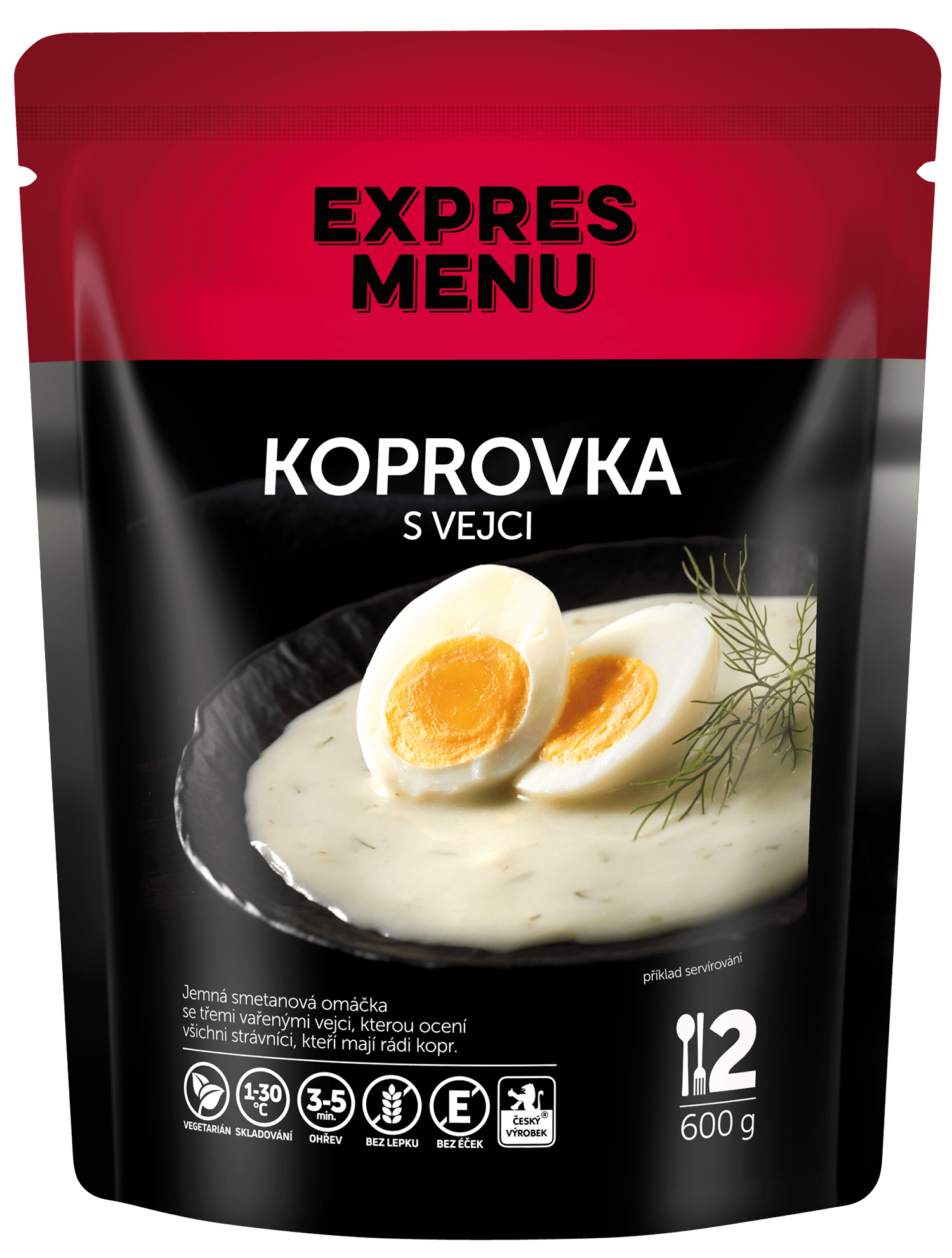 Koprovka s vejci 600 g